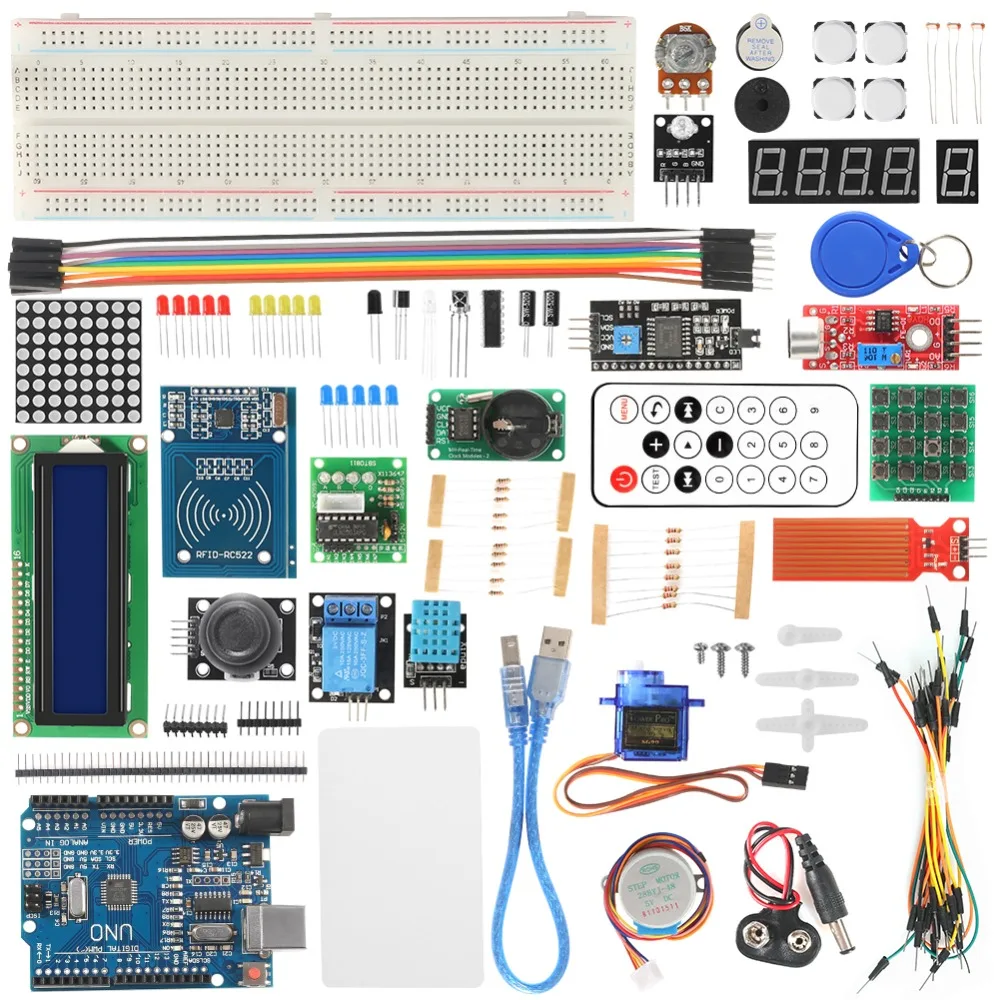 Стартер RFID комплект для Arduino UNO R3 обновленная версия Learning Suite с розничной коробке Бесплатная доставка