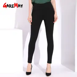 GAREMAY 6XL плюс Размеры Для женщин брюки Высокая Талия офисные брюки карандаш для Для женщин Элегантный тонкий длинные брюки Pantalon Femme 6xl плюс