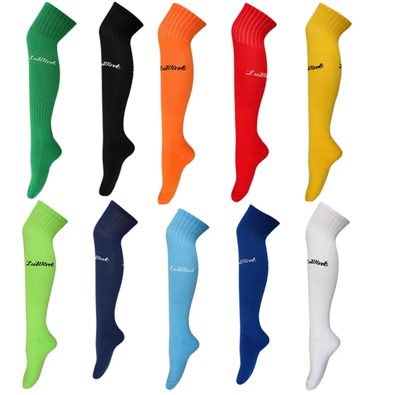 Towel Bottom Thickened Soccer Stocking Socks Men thigh high football