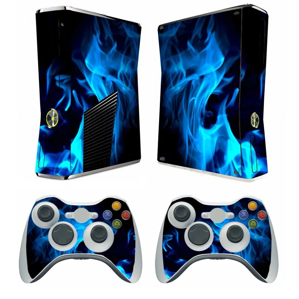 Whole Body Protective Vinyl Skin Decal Cover For Microsoft Xbox Series S Console Blue Space Xbox Series S Skins Wrap Sticker With Two Free Wireless Controller Decals