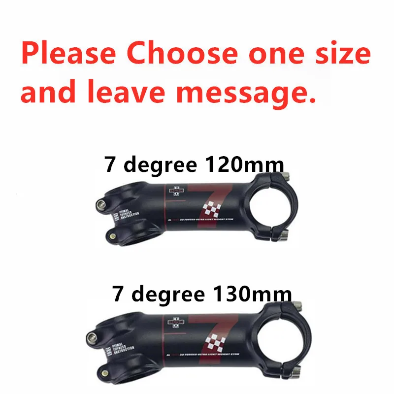 7 Degree 120 130mm Руля велосипеда UNO 7 MTB-7 17 градусов Kalloy ultralight Alu 7050 31,8 мм 60 70 мм 80 мм 90 мм 100 110 120 130 мм велосипедный стержень king alloy - Цвет: 7 Degree 120 130mm