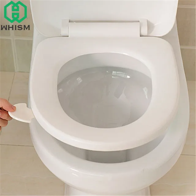 WHISM Plastic Toilet Cover Lifter Toilet Seat Handle Lid Seat Cover