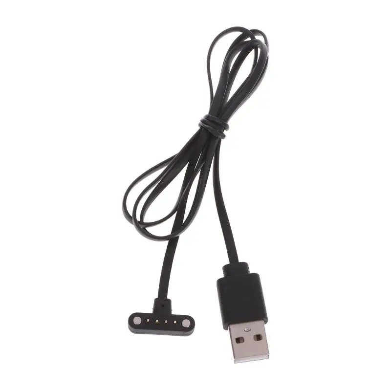 1PC Smart Watch Magnet Charging USB 4 Pin Magnetic Chargering Cable for DM98