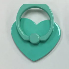 360 Degree Plastic Heart Pattern Finger Ring Mobile Phone Stand Holder For iPhone Samsung Xiaomi Smart Phone GPS Car Mount Stand