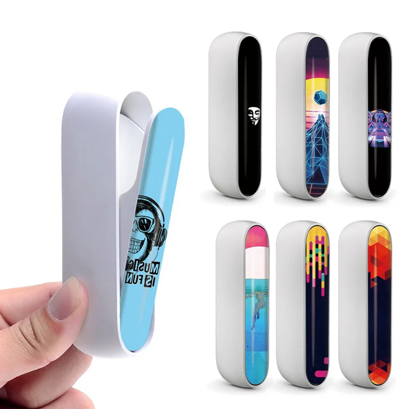 

Colorful PETG Material 3M Printing Label Sticker For IQOS 3.0 Side Cover For IQOS 3.0 E Cigarette Door Cover Decals