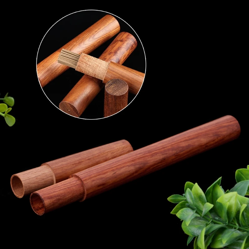 

Natural Wood Wooden Incense Stick Tube Holder Home Fragrances For Sleep Health