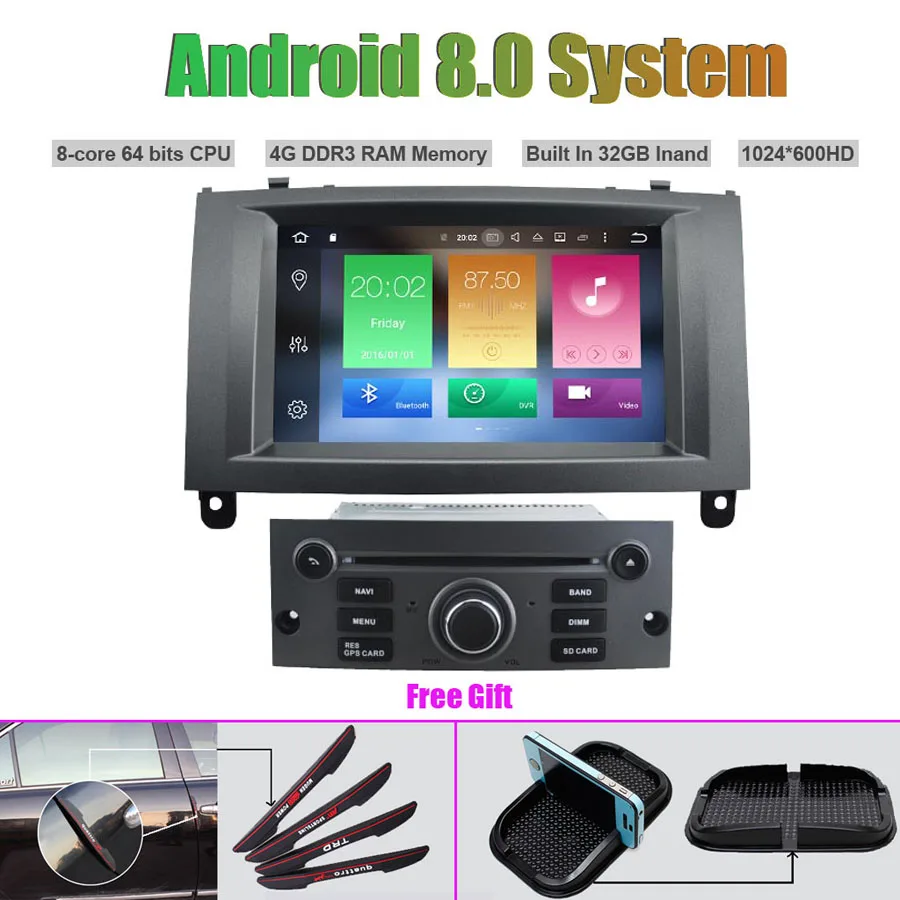 Perfect Octa-Core Android 8.0 CAR Multi-Media DVD Player for PEUGEOT 407 0 Perfect Octa-Core Android 8.0 CAR Multi-Media DVD Player for PEUGEOT 407 0