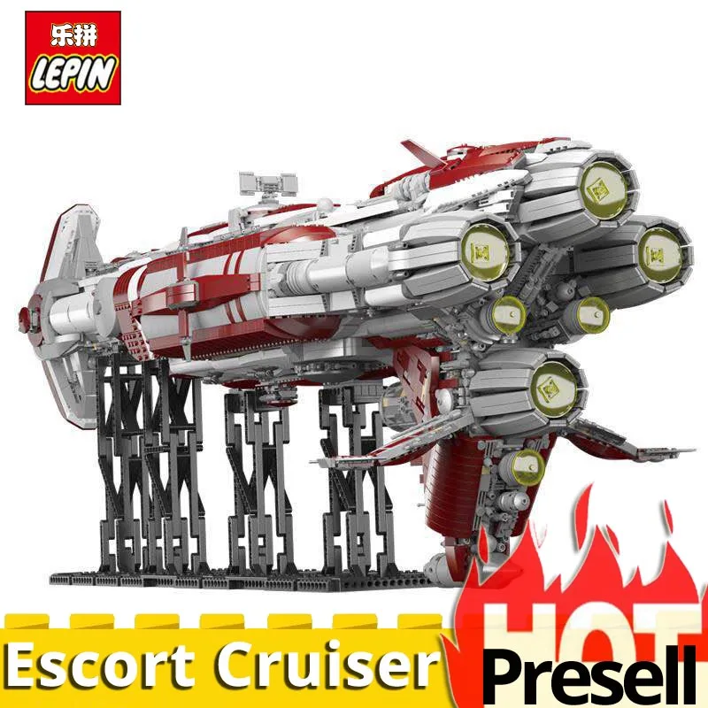 

2018 LEPIN Building Blocks 05079 Star The MOC Zenith Old Republic Escort Cruiser Set Wars 7956PCS Kids Bricks 13 years boys gift