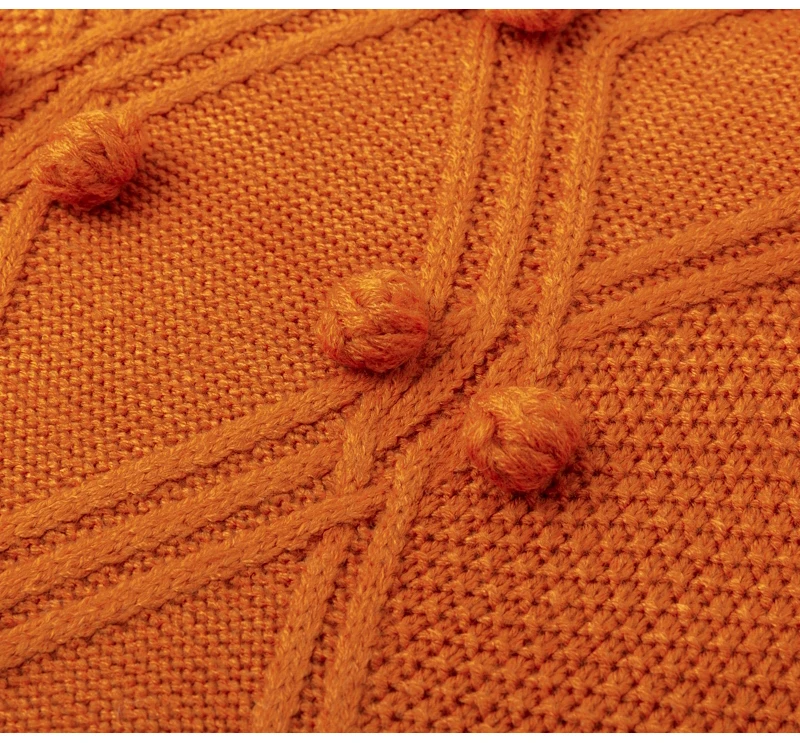 Осенне-зимний женский Повседневный свитер, трикотажный свитер с рукавом «летучая мышь», джемпер с крученым воротником и круглым вырезом, Женский пуловер