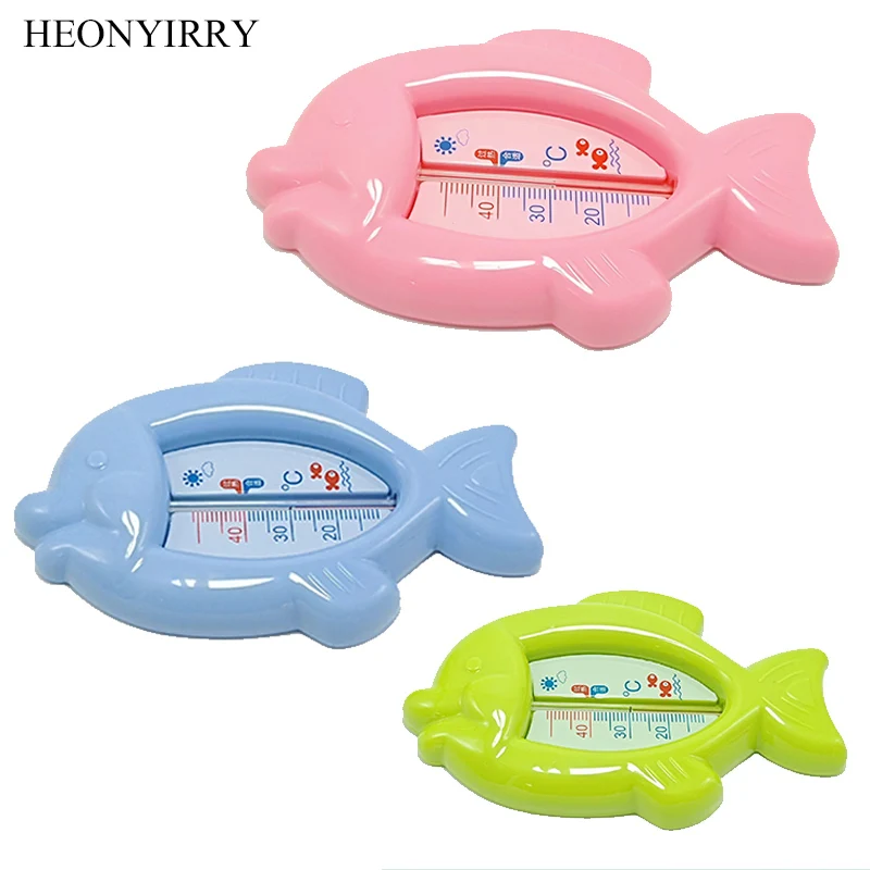 

1pc Cartoon Fish Shape Water Sensor Thermometer Baby Kids Plastic Bathing Toys Infants Toddler Safety Temperature Shower