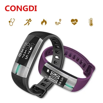 

Original Condi G20 Smart Wristband ECG Heart Rate Monitor IP67 Waterproof Wireless Charge Fitness Bracelet For Android iOS Phone