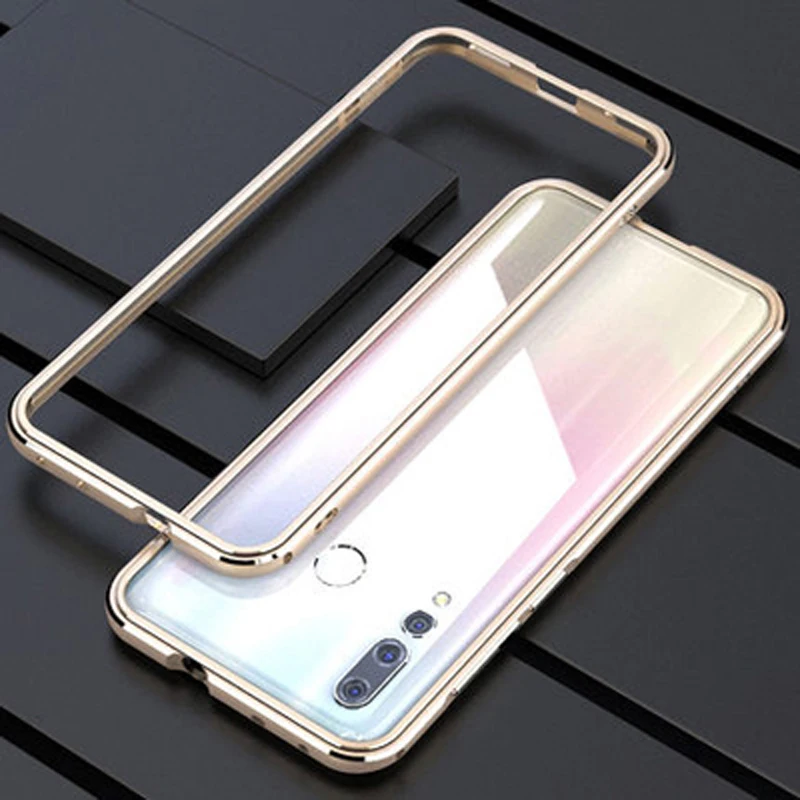 Роскошный бренд Алюминий металлический бампер для huawei Nova 4 Металла Случаи Обложка Колонка Форма рама 6,4 ''для huawei Nova4 Shell