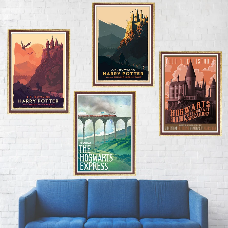 Harry Potter Poster Hogwarts Express Diagon Alley