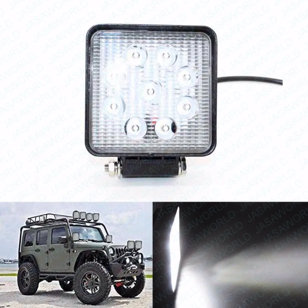 Auto Led Verlichting 27W Offroad Bar Spot Beam Rijden Behuizing
