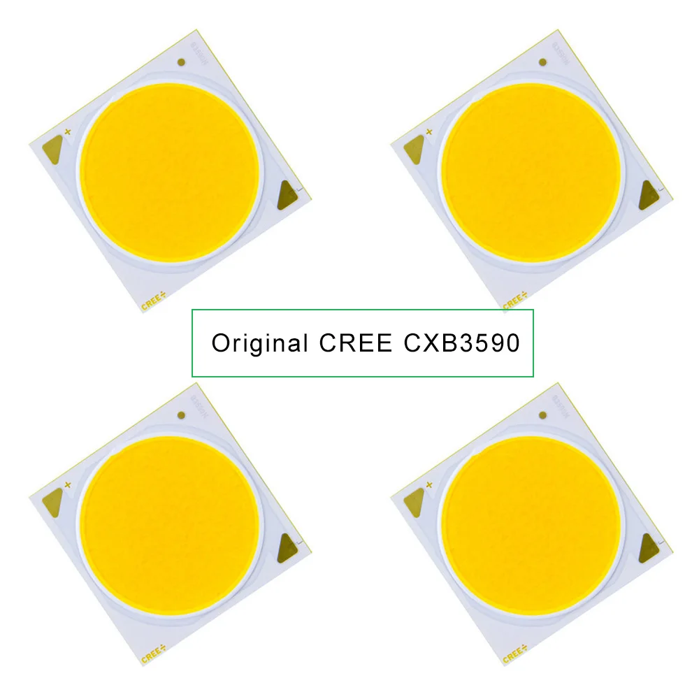 Оригинальный Cree COB CXB3590 CXB 3590 светодиодный свет для выращивания 3000 K/3500 K/5000 K 80 CRI 36V