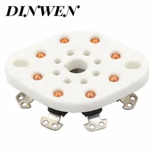 1 штука 8pin K8A Восьмиканальный ламповая панель для KT88 EL34 6SN7 5AR4 GZ34 5881 6V6 5U4G 6550 6J7 6SJ7 Винтаж ролик для HP