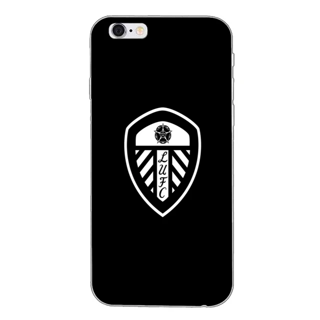 Leeds United logo slim silicone Soft phone case For iPhone X 8 8plus 7