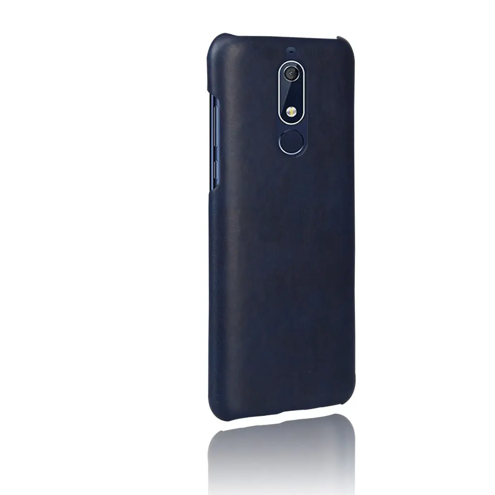 For Nokia 5.1 Case 6 Colors Available Phone Cases For Nokia 5.1 Black Brown Leather Case For Nokia5.1 Back Covers Coque DropShip (19)