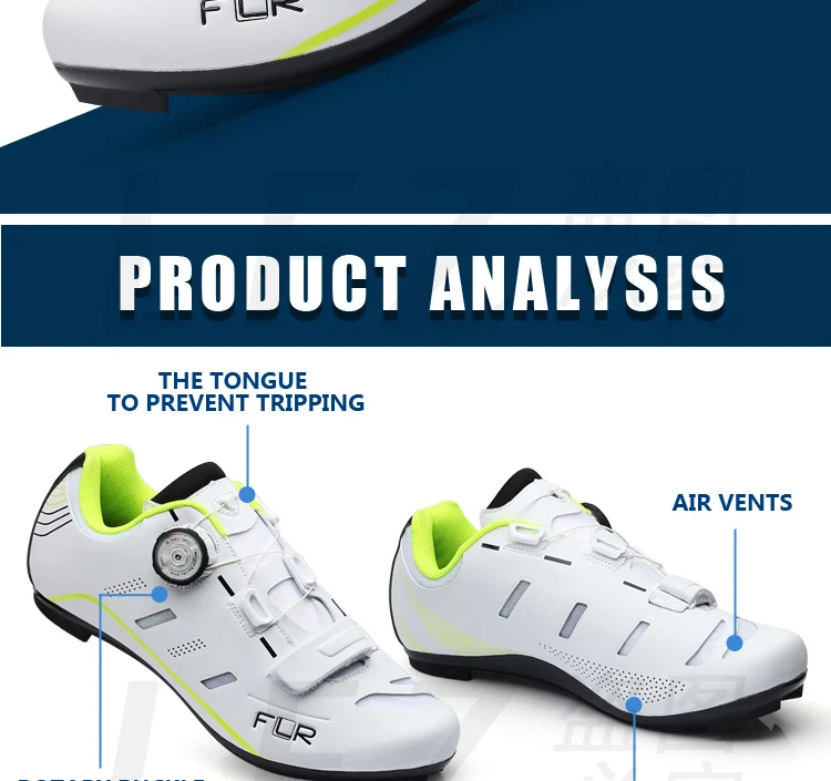FLR FK-F22, обувь для шоссейного велосипеда из углеродного волокна, Мужская обувь для шоссейного велосипеда, ультралегкие велосипедные кроссовки, самофиксирующиеся, профессиональные, дышащие