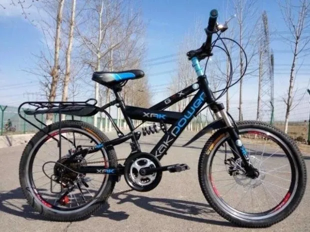 Best Free Shipping high quality carbon steel material 24 speed 26 inch  disc brakes front and rear shock absorber mountain bik 0