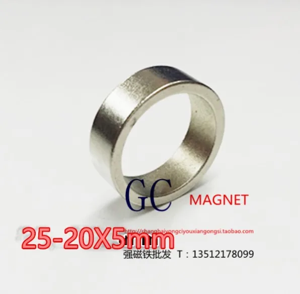 

New RING circle magnet 25-20X5Hole 5 mm N35 Strong D Countersunk magnet 25x20mm Permanent Neodymium magnet 25X20X5mm-5