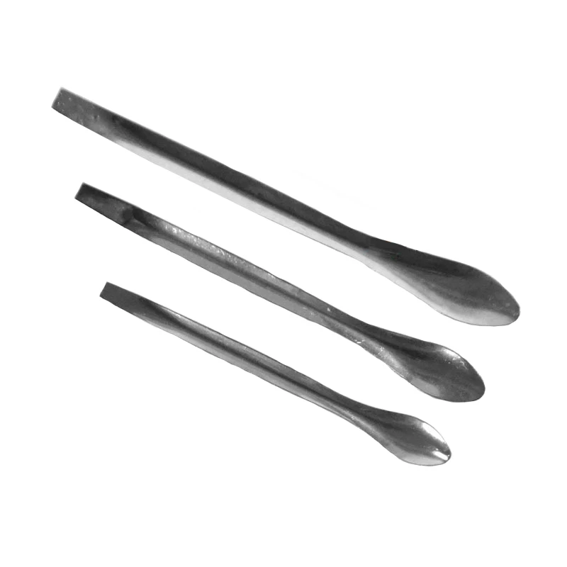 

S M L 3pcs/set Stainless Steel Spatula Reagent Dispensing Spatula Laboratory Spoon Chemical Lab SuppliesM-0947