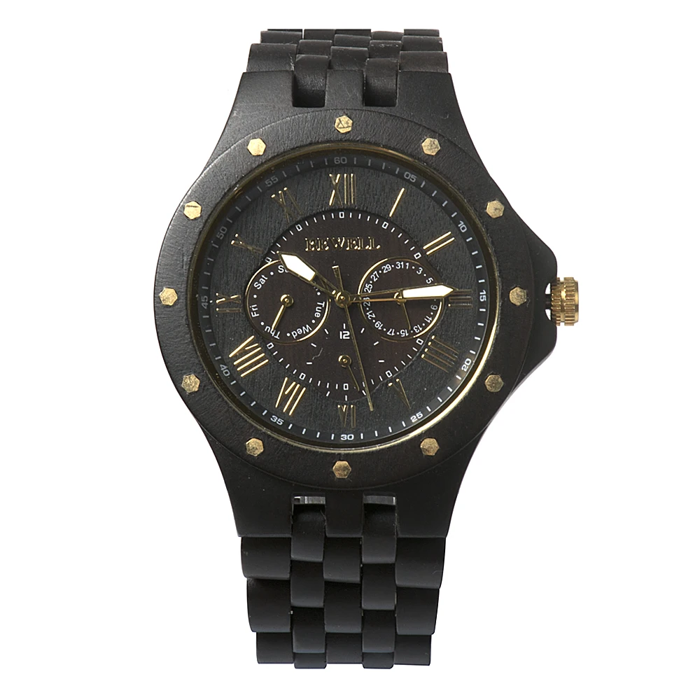 BEWELL WOODEN WATCH