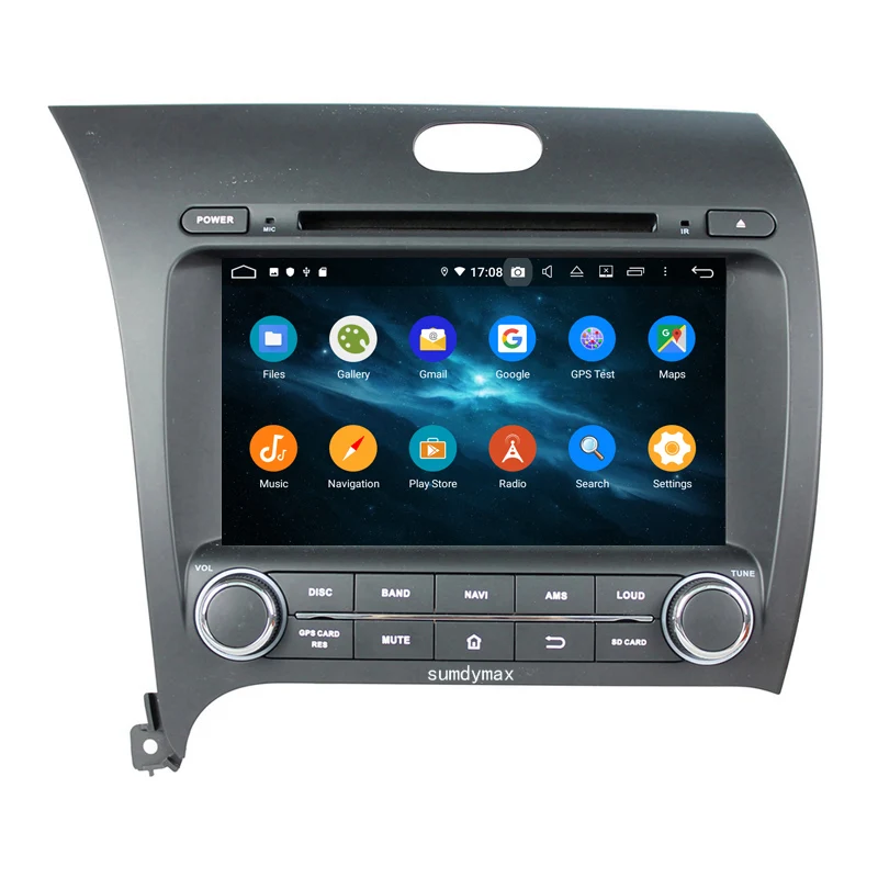 Top 8" Android 9.0 Car Multimedia Player for kia CERATO K3 FORTE 2013navigation dvd player car radio audio video player 8