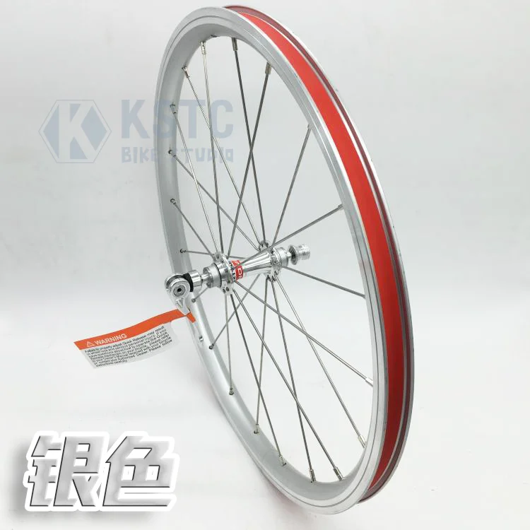 Top P8 20 inch 406 wheel set Ultralight modified wheel set 2 bearing 74mm Front wheel set folding bike wheels 2