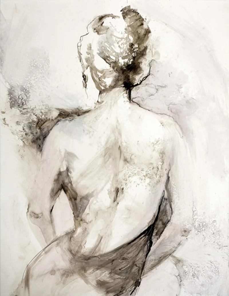 Абстрактная Картина на холсте, черно-белая сексуальная обнаженная женщина, Настенная картина для гостиной, скандинавский декор, плакаты и принты - Цвет: no frame2