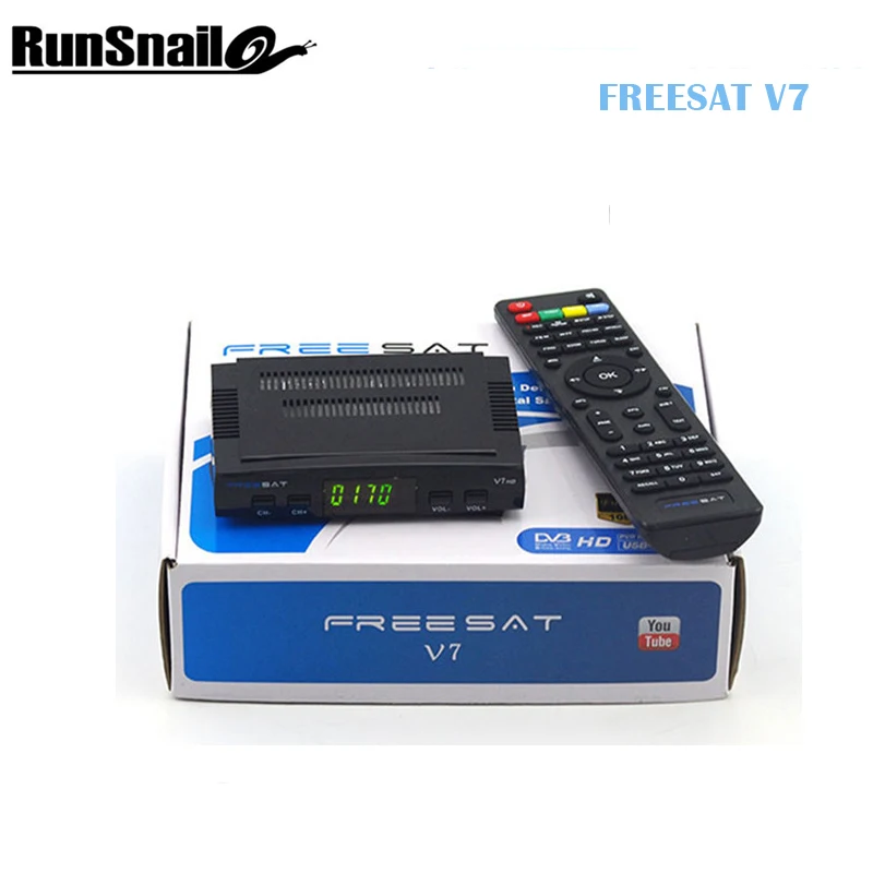 5pcs New Arrival Freesat V7 DVB S2 HD satellite font b TV b font font b