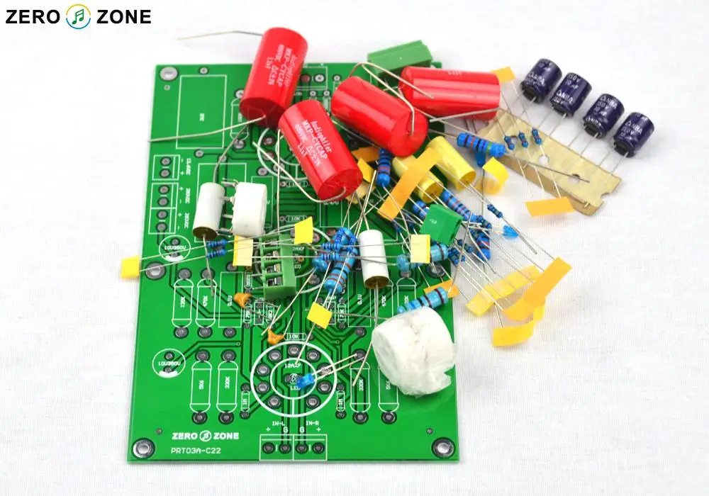 PRT03A 12AX7 ламповый предусилитель DIY Kit база на McIntosh C22 цепи(без трубки