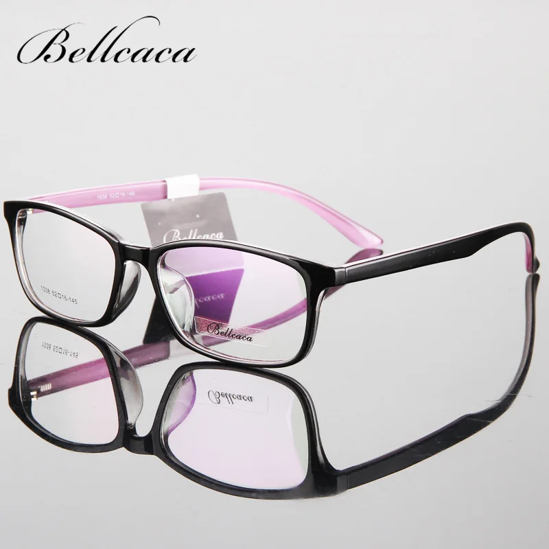 Bellcaca, оправа для очков, очки для мужчин и женщин, компьютерные оптические очки, близорукость TR90, оправа для мужчин, прозрачные линзы, BC093