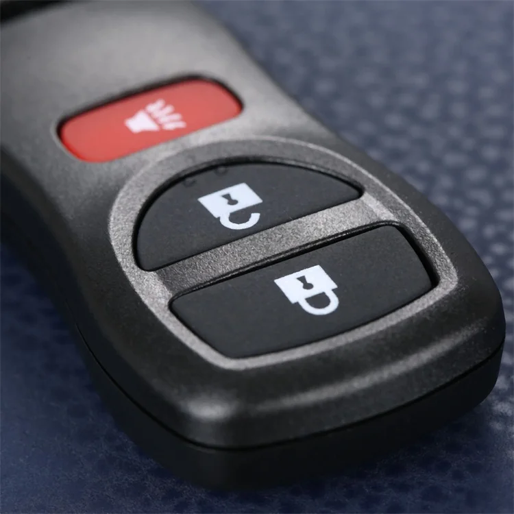 Yetaha 3 кнопки дистанционного ключа оболочки Брелок чехол для Nissan Infiniti Armada Xterra Pathfinder Frontier Quest, Titan Murano ключ крышка