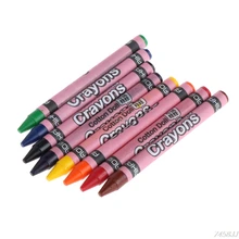 1Set Wax Crayon Stick Kid Painting Drawing Sketching Art Tool Whosale Dropship