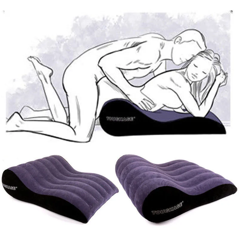 Новая надувная секс-помощь, подушка на танкетке, секс-мебель для тела, поддерживающие подушечки, надувные, Любовное положение, для использования, воздушная подушка, парные постельные принадлежности