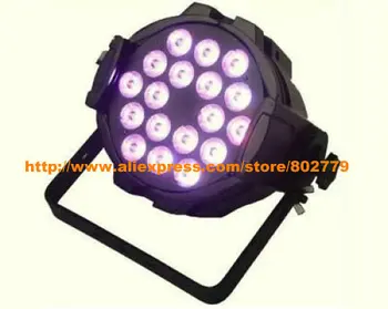 

Free Shipping (12 pcs / lot ) 5 in 1 RGBWA 18*15W LED Par 64 LED Stage Light Wholesale and Retail LED Par Can