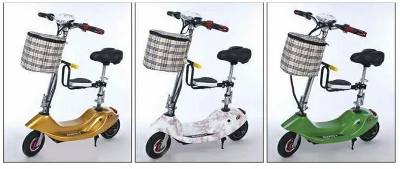 Sale Adult folding two-wheeled vehicle shock-absorbing bicycle/Small and light scooter/Urban electric car 4