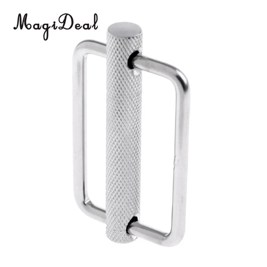 MagiDeal Heavy Duty Scuba Diving Snorkeling 5cm Weight Belt Keeper with Sliding Bar