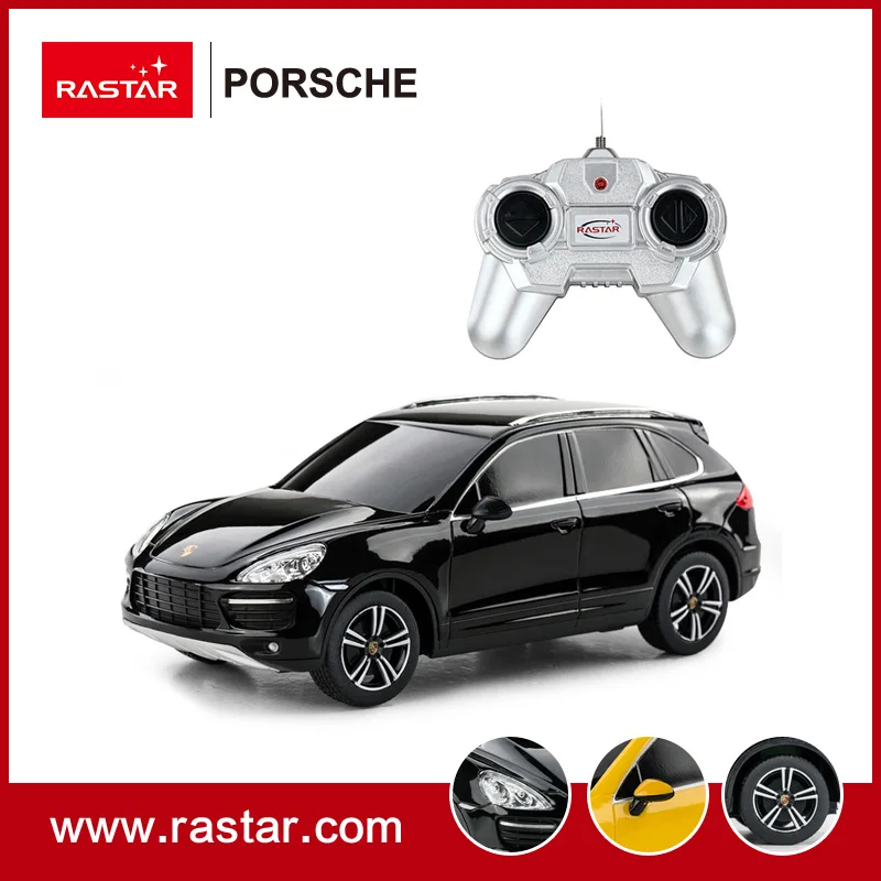 Rastar лицензированный 1:24 Porsche Cayenne Turbo экологический ABS зарубежные детские игры пластиковый маленький автомобиль детские игрушки 46100