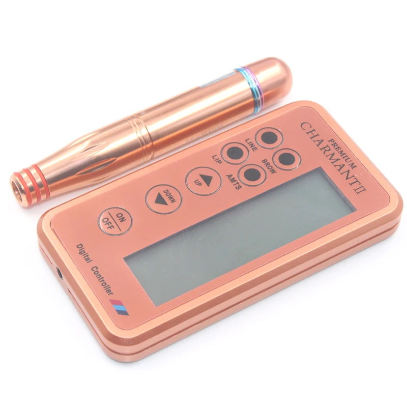 

New Version Charmant Permanent Makeup Machine For Eyebrow Tattoo Lip Eyeliner Microblading MTS Pen Set Eye Makeup