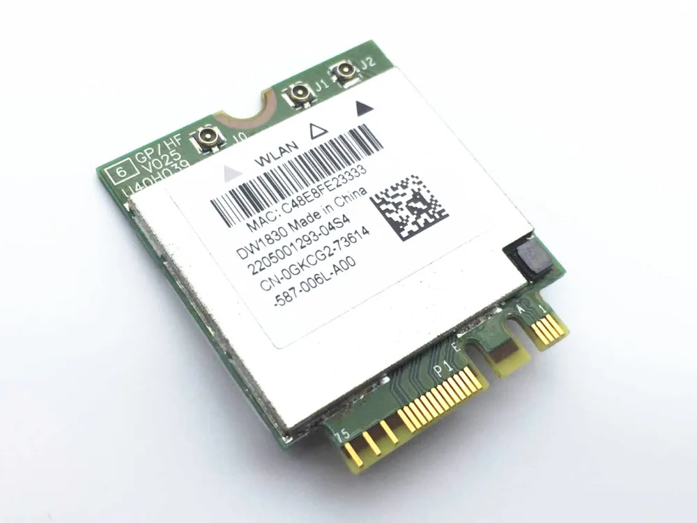 BCM943602BAED DW1830 ac NGFF 1300 Мбит/с BT4.1 0HHKJD WiFi беспроводная сетевая карта BCM94360 | Компьютеры и