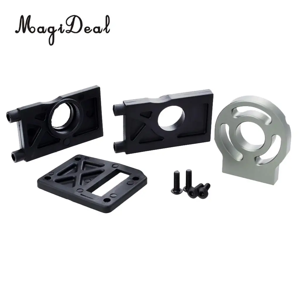 1/8 1/10 RC Car Motor & Differential Mount Plate Kit for Kyosho HSP Redcat SST Hobao FS DF DIY Accessories