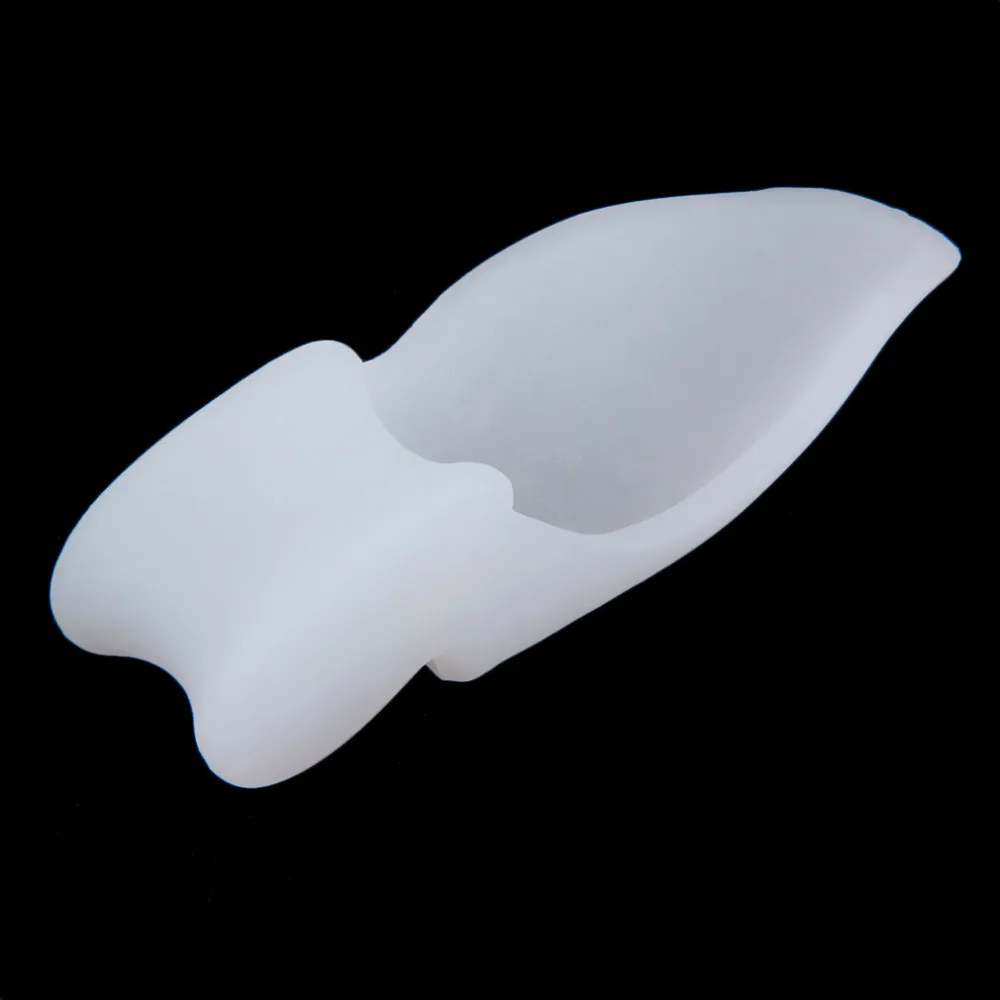 2pcs/lot Silicone Gel Foot Pad Stretch Corrector Big Toe Separator Spreaders Alignment Toe Bone Insole Foot Care Tool