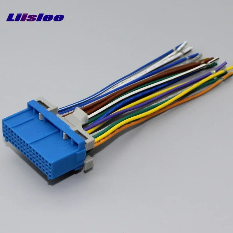 Liislee Car CD DVD Player Power Wire Cable Plug For Pontiac Plugs Into