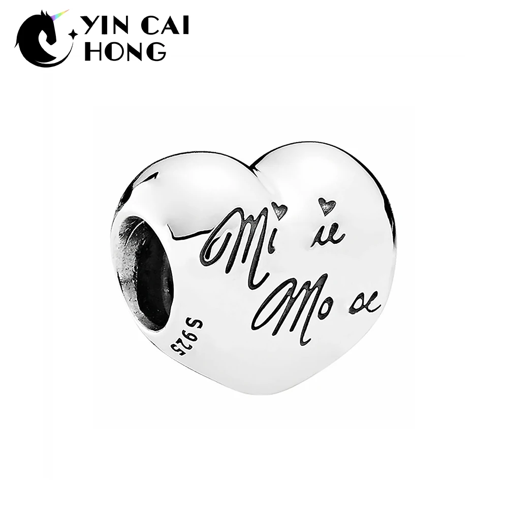 

YCH 100% 925 Sterling Silver New 2019 Spring 7501057370329P DIY Bracelet Beaded Charm High Quality Jewelry Free Shipping