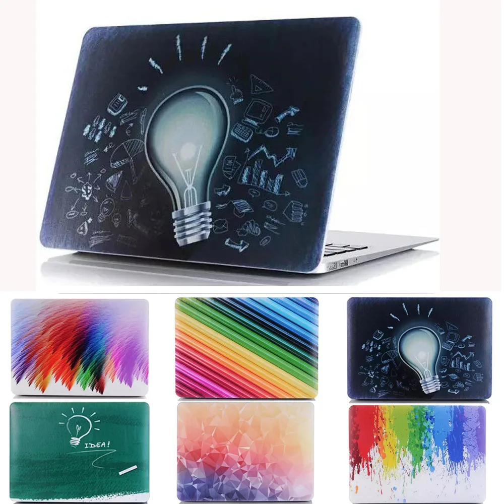 

Pattern Laptop Case For Apple Macbook Air 11 13 inch Cover Shell For Mac Pro 12 13 15 Retina Touch Bar