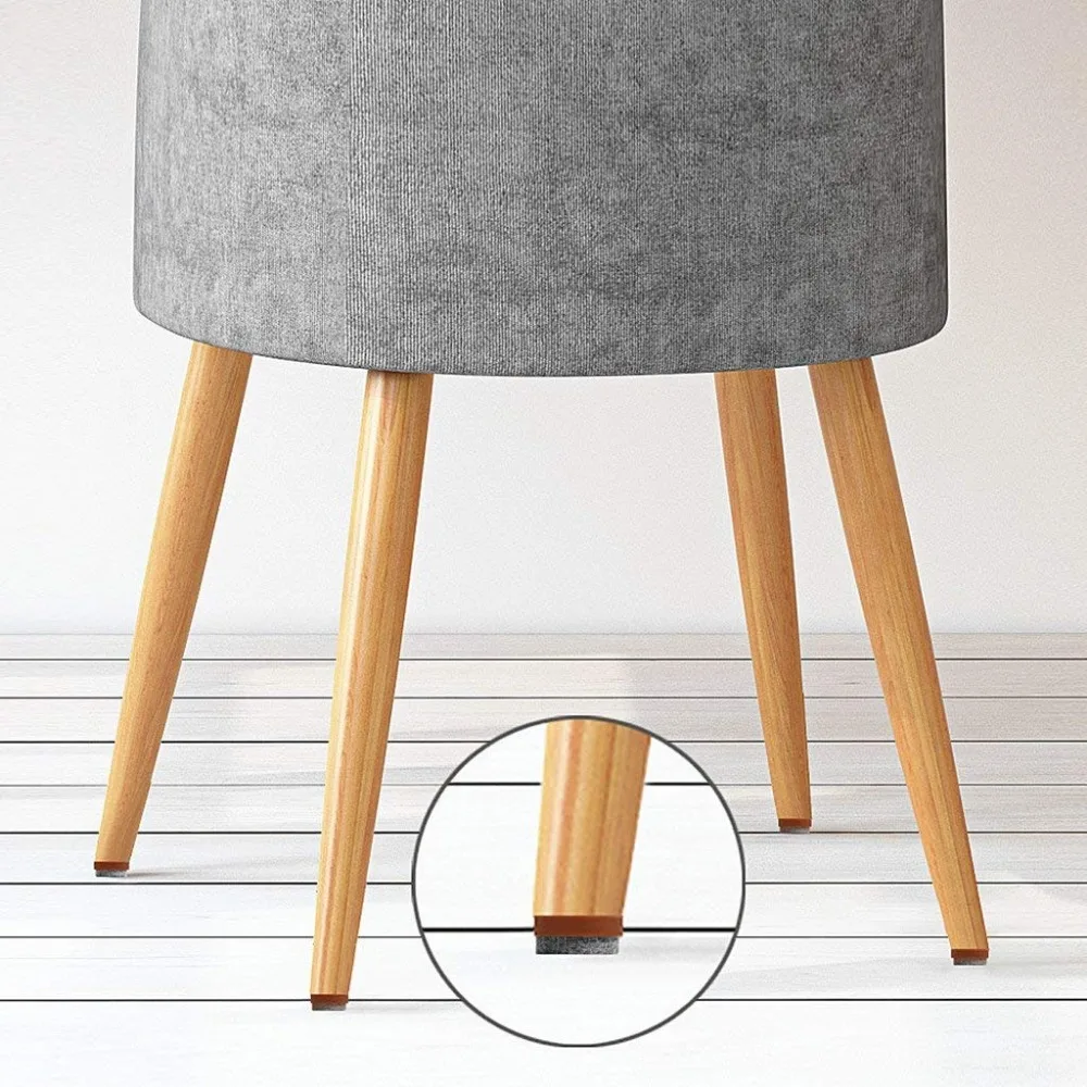 40 шт круглые гвозди анти-скользящие войлочные прокладки Dia 0,9" 24 мм ...