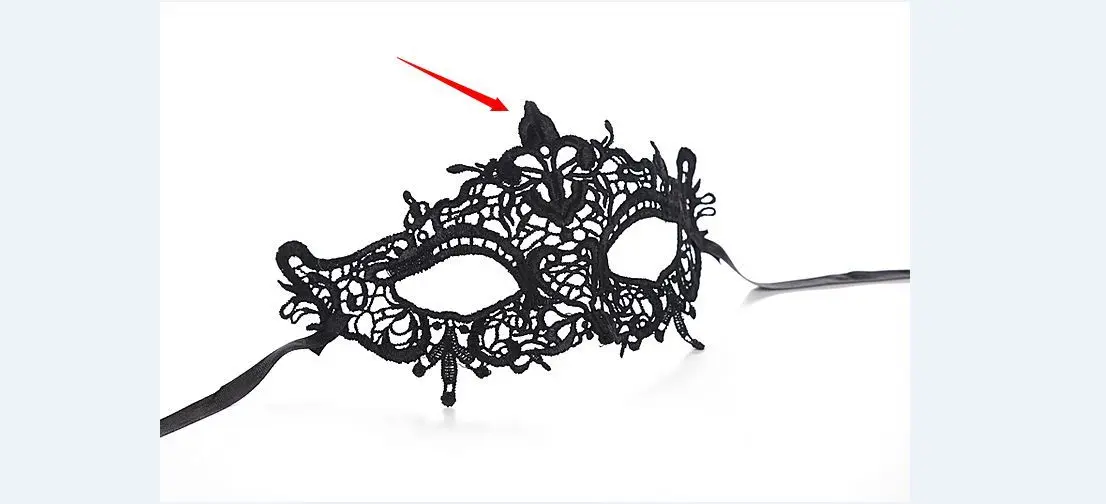 1 шт Черная Сексуальная кружевная маска на глаза женские Вечерние Маски Маскарад Танцевальная Маска на глаза для вечеринок кошка Хэллоуин маскарадный костюм - Цвет: Arrow
