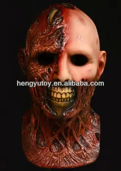 

2018 New Arrival Top Selling Eco-friendly Movie Terrifying Horrible Zombie Masks For Halloween Costumes Party